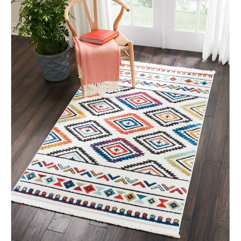 Southwestern Indoor Rug, Rectangle 3'11" x 6'2"