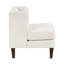 Meuble de salon moderne en velours côtelé avec coussin de chaise-580051964