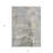 3' X 5' Gray Abstract Washable Indoor Outdoor Area Rug