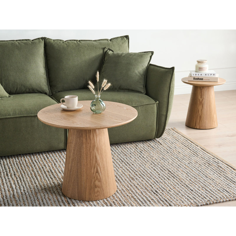 Pedestal End Table