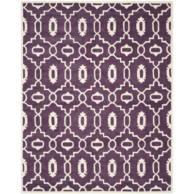 Carolene Hand Tufted Wool Geometric Rug