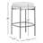 Breayna Upholstered Counter Stool with Metal Frame-51885391