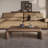Middle ancient style walnut coffee table