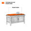 Banc rembourré en noyer-1194705683