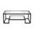Athena Glass Top Coffee Table-1383283761-1383283791