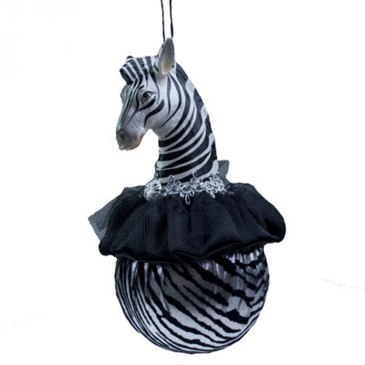 10cm Fabric Animals Bauble