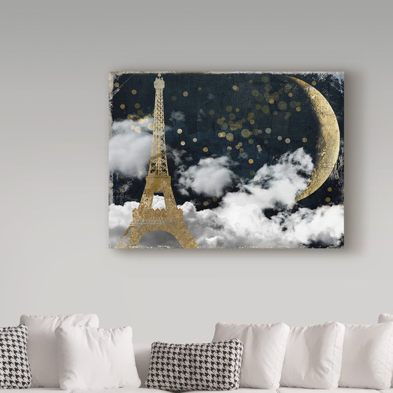 «Jadaya Cloud Cloud Paris», impression sur toile tendue, H 14 po x l 19 po
