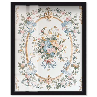 Art floral encadré, Finesse II