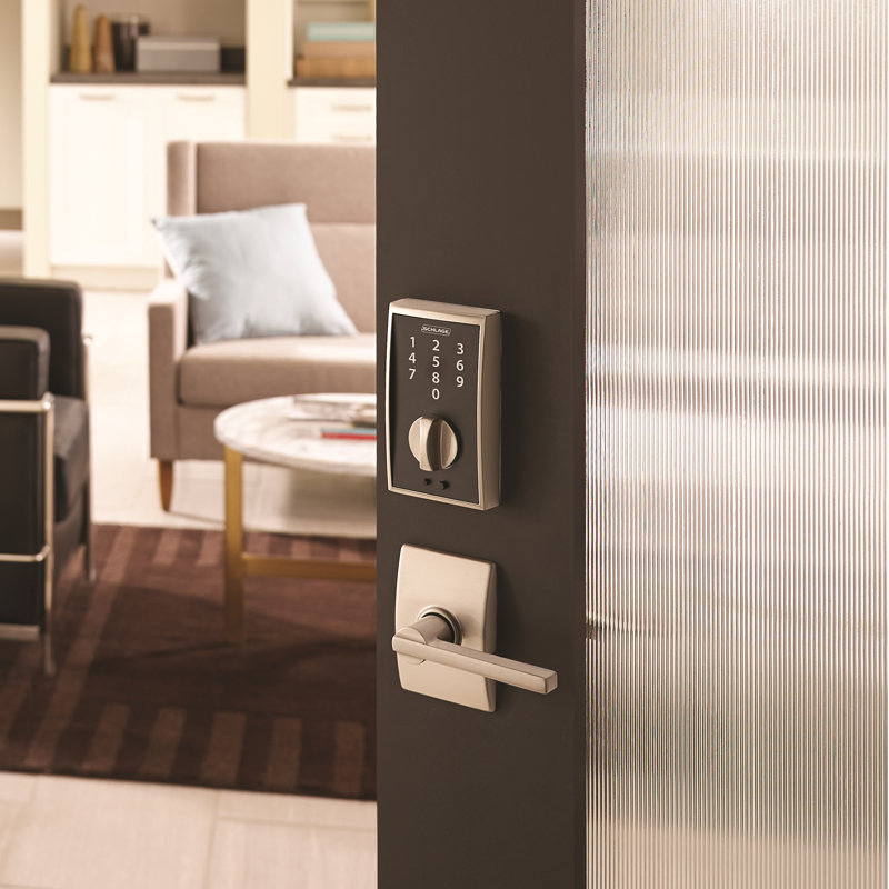 Levier de porte électronique Latitude avec rosette Century