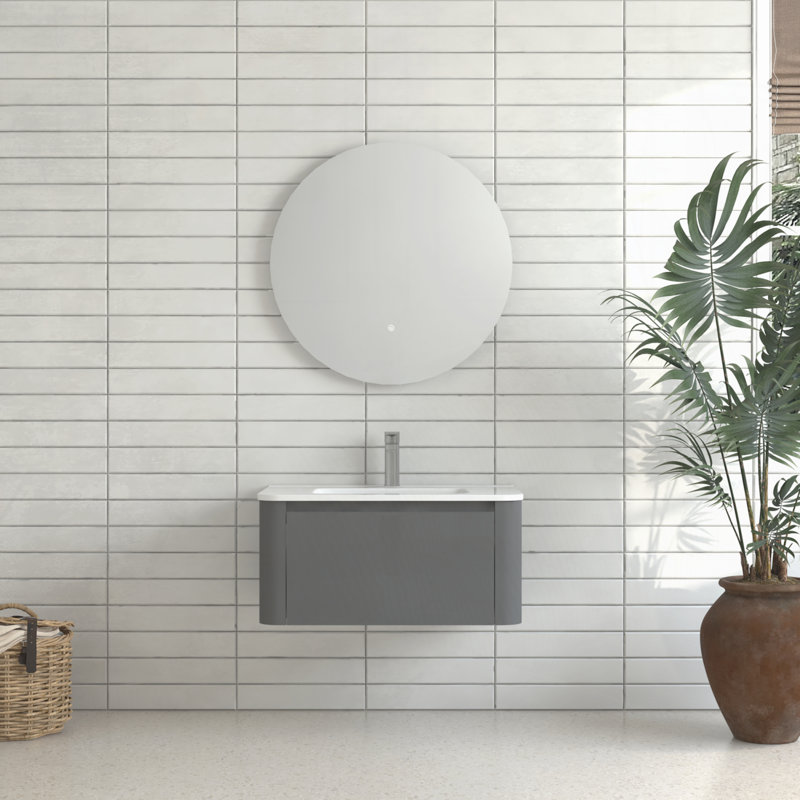 Armoire de salle de bain murale avec tiroir 30 po, 30"