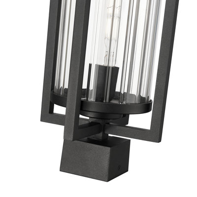 Luminaire d'extérieur 1 lumière noir Stockton