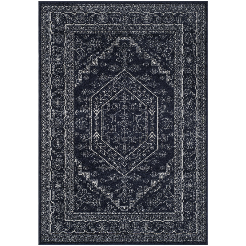 Olius Performance Oriental Rug, Square 6'