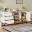 Buffet polyvalent avec plusieurs compartiments pour un rangement efficace