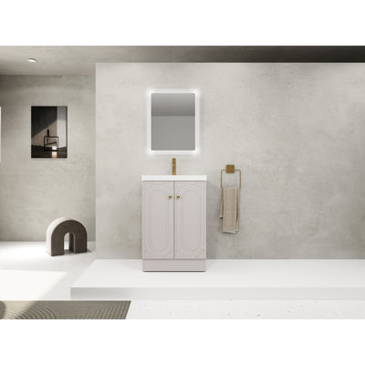 Ensemble de meuble-lavabo moderne 30 po - Kaki