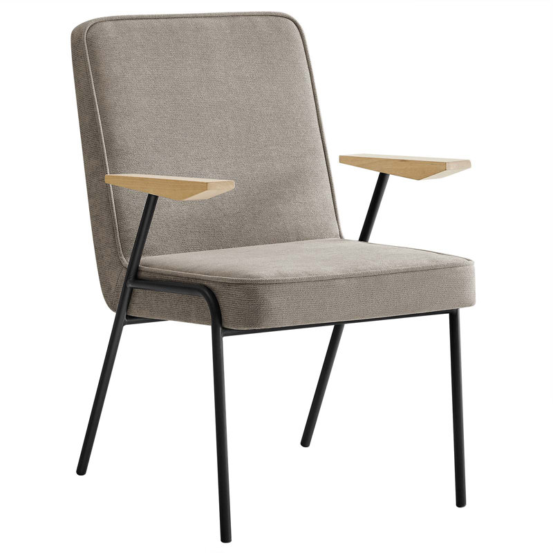 Modway Vista Metal Armchair, Sand