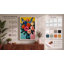 Vibrant Floral Arrangement Botanical - Wrapped Canvas-2074437569-2074437581