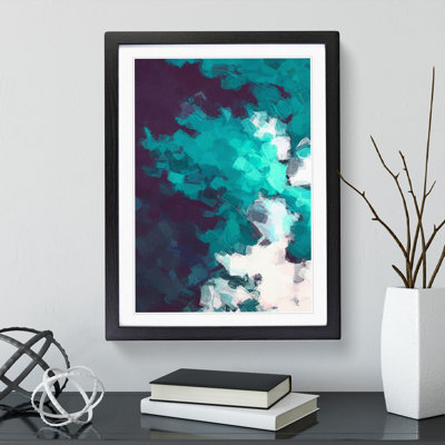 The Maze Abstract - Single Picture Frame Painting