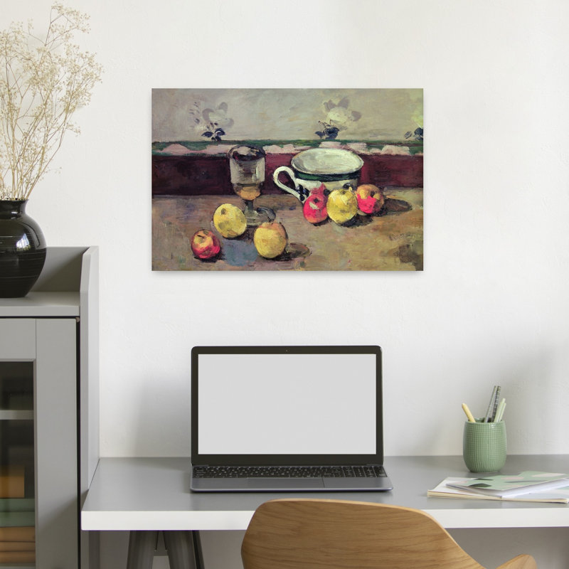 Nature morte, 1875-1877, estampe d'art mural abstrait contemporain, H 16 po x l 24 po