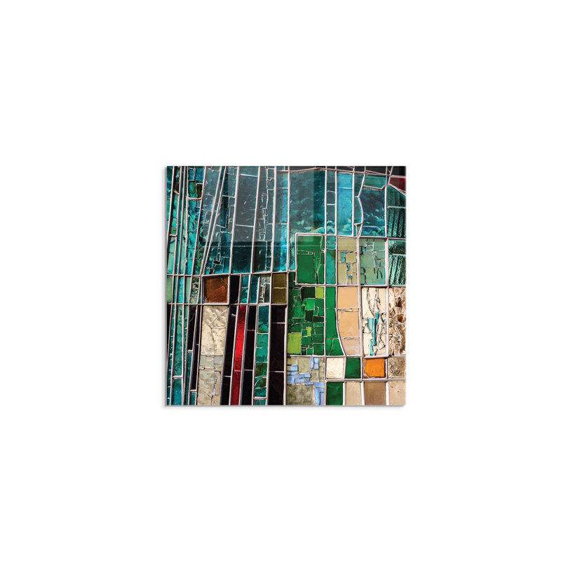 No Frame Painting on Glass, 60 H x 60 W cm