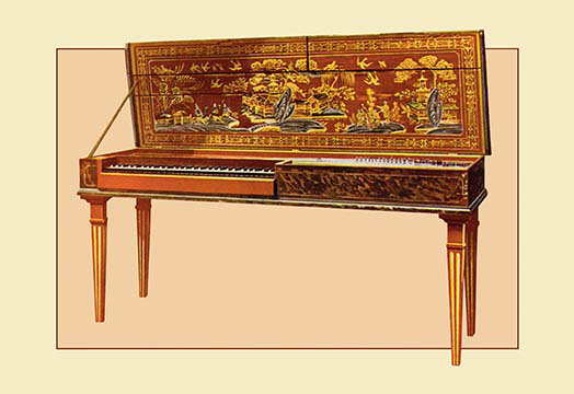« clavichord » par theodore thomas, impression