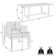 Aerilyn Rectangular 4 - Person 82" Long Dining Set with Cushions
