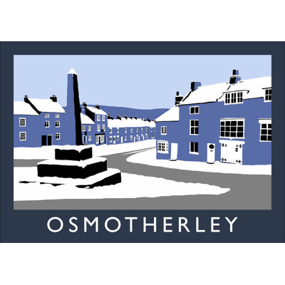 Osmotherley In Snow 2 by Richard O'Neil - Print