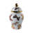 Gherghina Decorative Ceramic Butterfly Design Jar With Lid - Contemporary Tall Table Jar Decor - Versatile Jar Or Vase For Flowers In Living Room - 9"-11229159