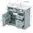 Bathroom Vanity Set With Ceramic Undermount Sink-229666743
