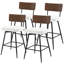 Tabouret de bar et de bar 26 po Mid-Century-100917212