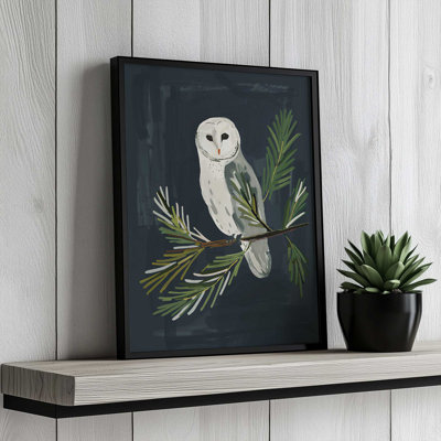 Night Owl by ThingDesign Print
