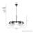 Hunter Saddle Creek 6 Light Chandelier Ceiling Light Fixture-74777713