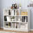 40.9"H × 39.4"W Keedon Standard Bookcase-284914756-284914754-369248082