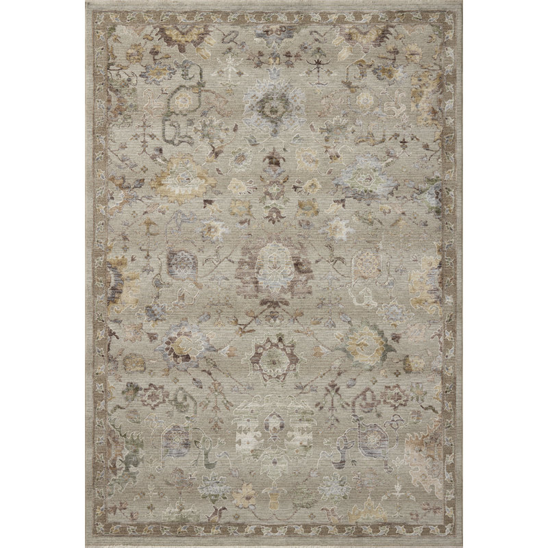 Tapis brouillard / prune Loloi Yanelis, 8 pi 6 po x 11 pi 6 po