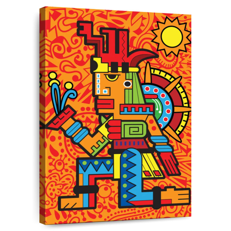 Leisha Aztec II, 24" H x 16" W