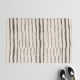 Rune Striped Handmade Tufted Wool Area Rug in Beige/Charcoal