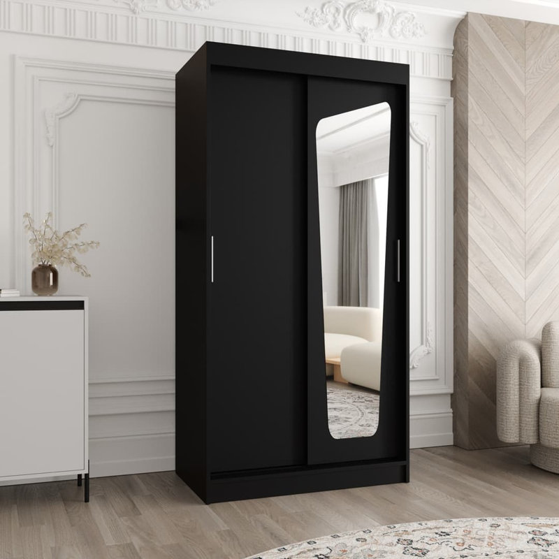 Cashmere Wardrobe - Affordable Calm for Small Spaces, Black