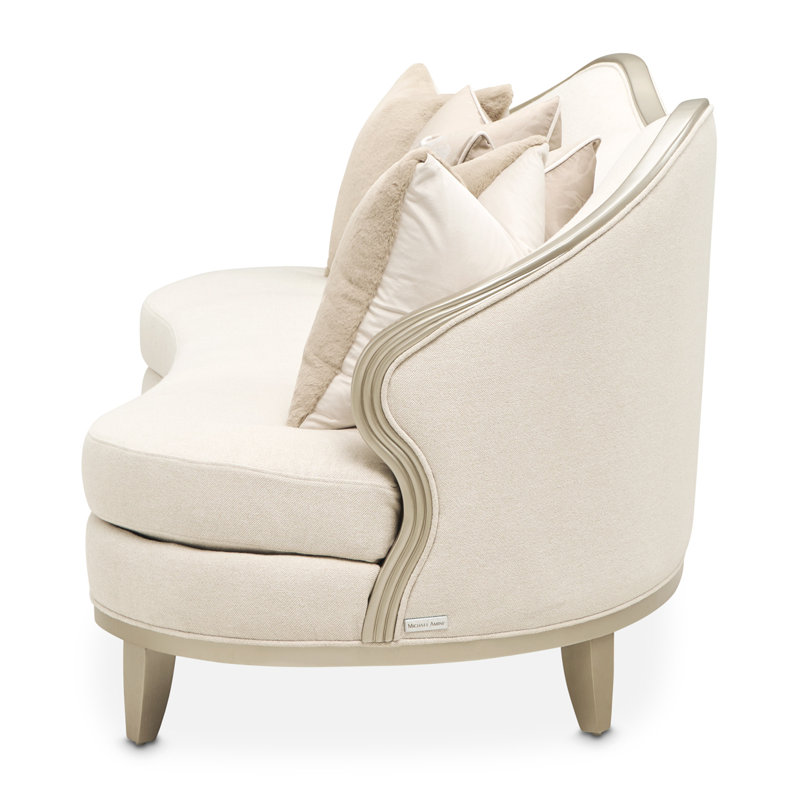 Camellia Field Caramel Sofa