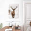 Cerf enneigé-1164483754