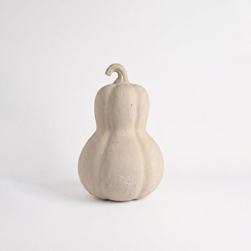 Paper Mache Pumpkin Dia 8.7"