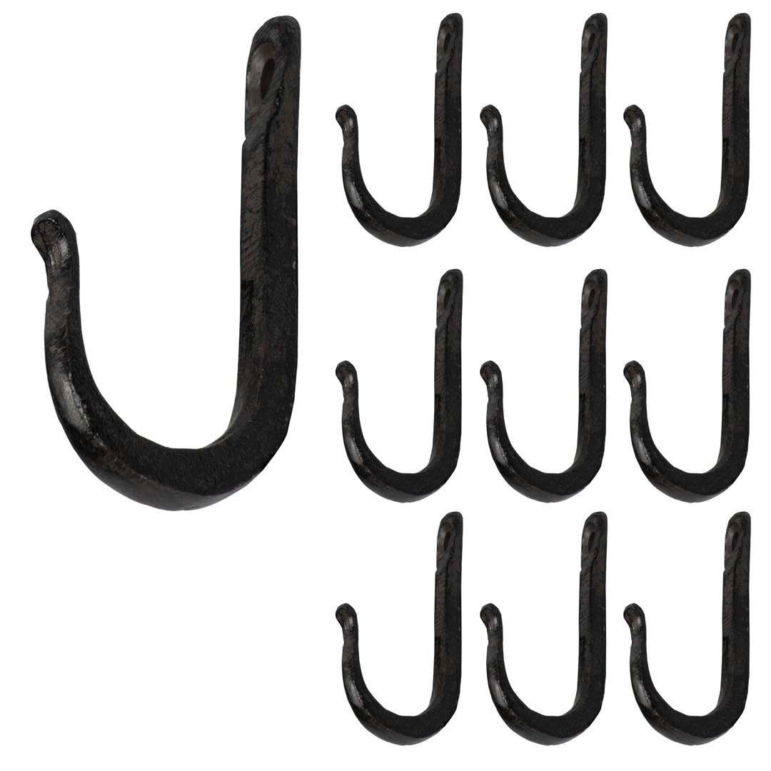Iron Wall Wall Hook (Set of 10) Rustic State