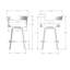 Tabouret de bar et de comptoir pivotant Culpepper-47557177-47557127-47557126