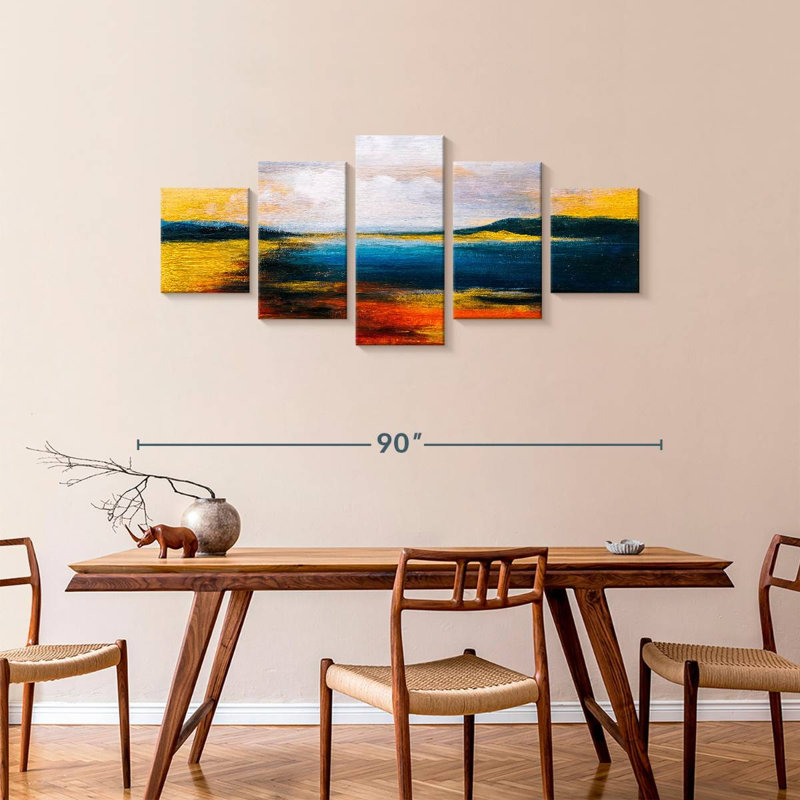Coastline, 36" H x 80" W
