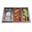 Évier de cuisine encastré en acier inoxydable 304 à cuve simple encastrable 30 po R 30