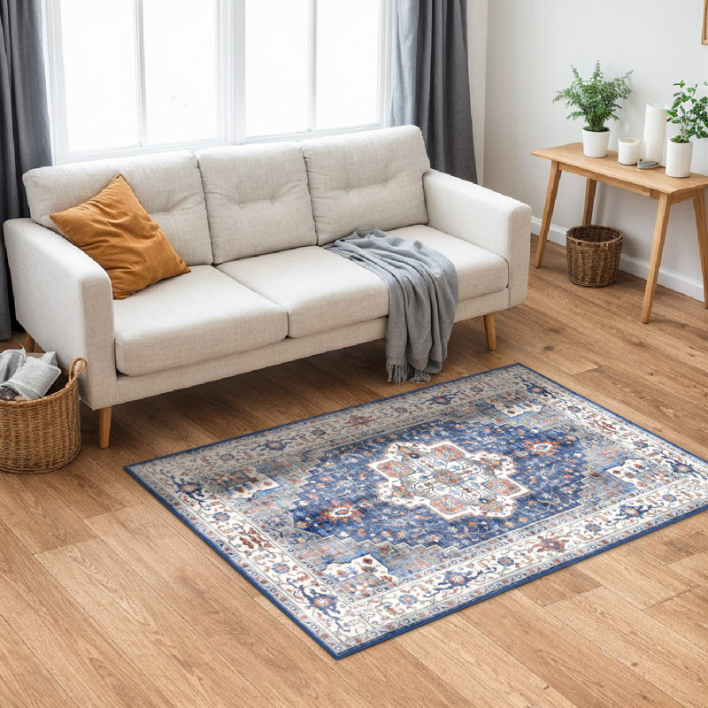 Tapis de couloir intérieur en caoutchouc antidérapant Home Decor, Rectangle 2 pi 8 po x 4 pi