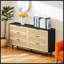 Armoire de rangement en rotin à 51 tiroirs 51,18 po