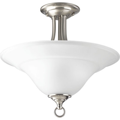Lustre de cuve simple 2 lumières Wanette
