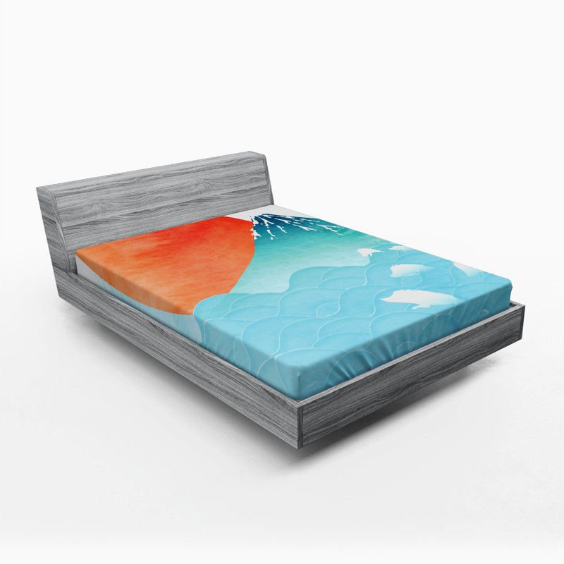 Microfiber Patterned Fitted Sheet, Full Fitted Sheet