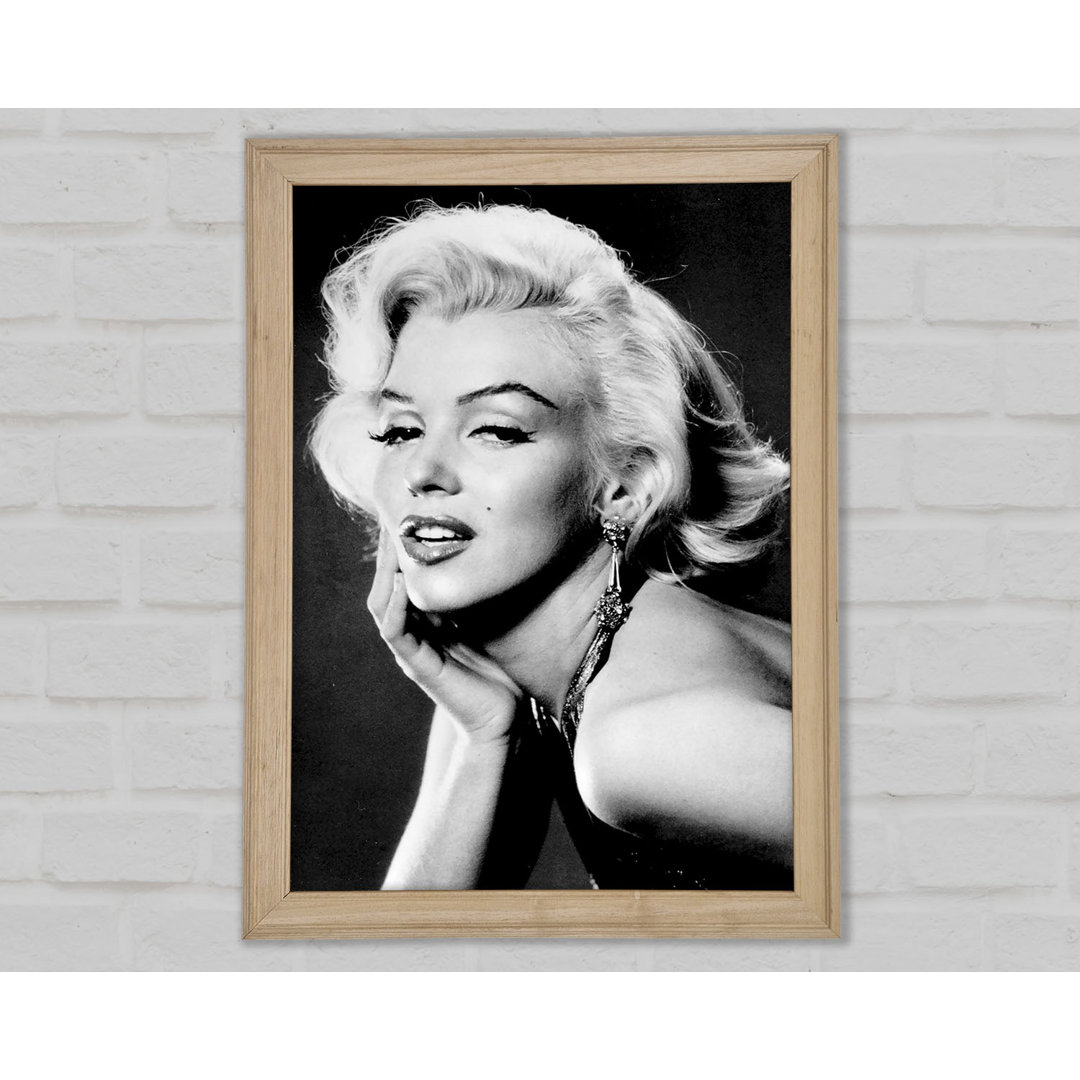 Marilyn Monroe Beauty - Einzelner Bilderrahmen Kunstdrucke