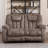 Quiteris 63.8" Wide Modern Manual Reclining Loveseat with Hidden Cup Holders & Side Pockets-775849993
