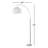 Ainsworth 75'' Black Arched Floor Lamp